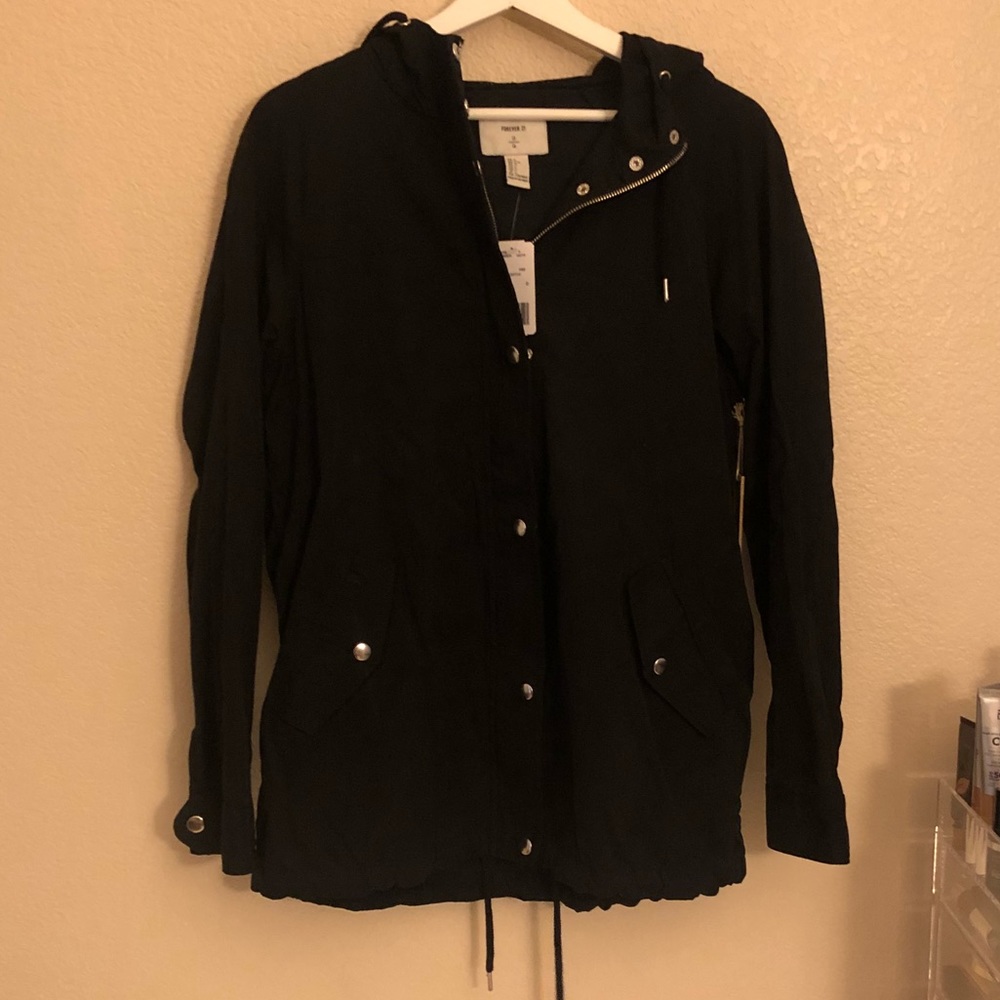 Drawstring Hem Jacket